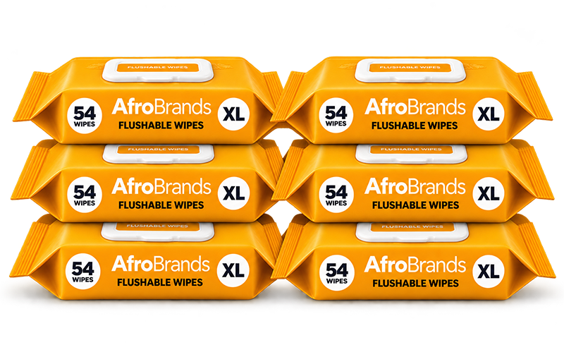 Shea Butter Wipes - 6 Pack