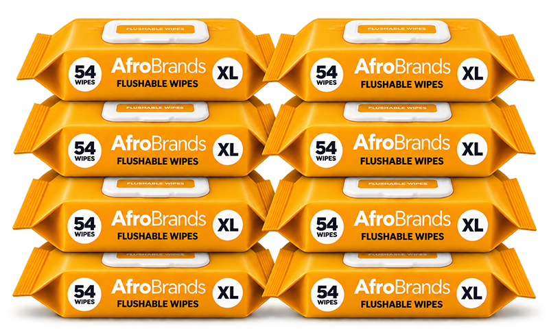 Shea Butter Wipes - 8 Pack